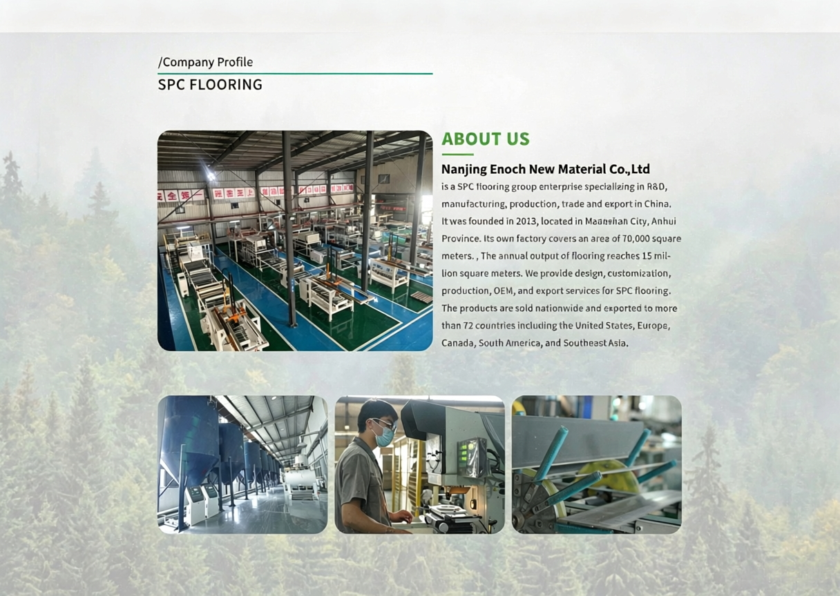 Enoch flooring factory in China