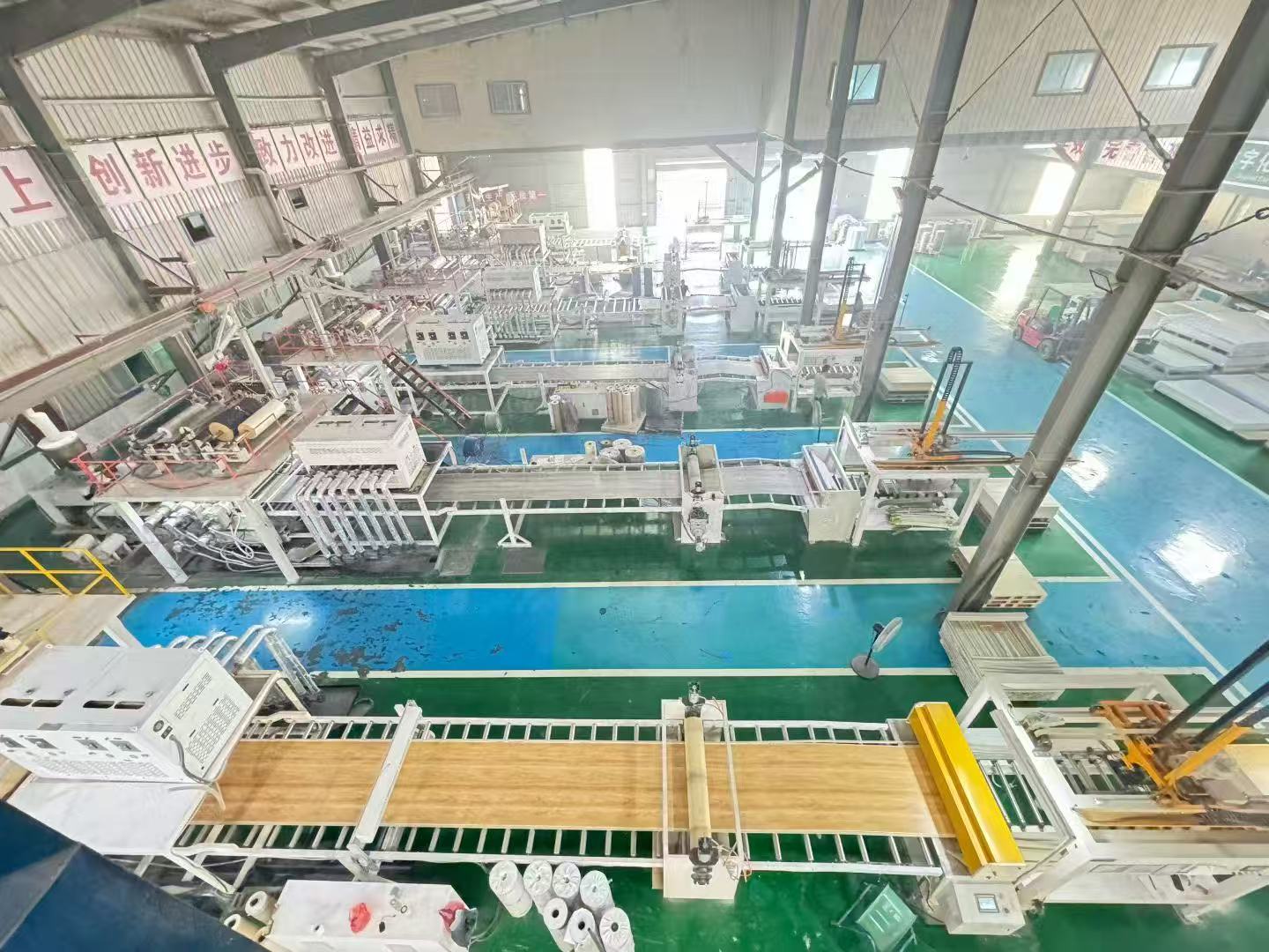 Enoch flooring production line